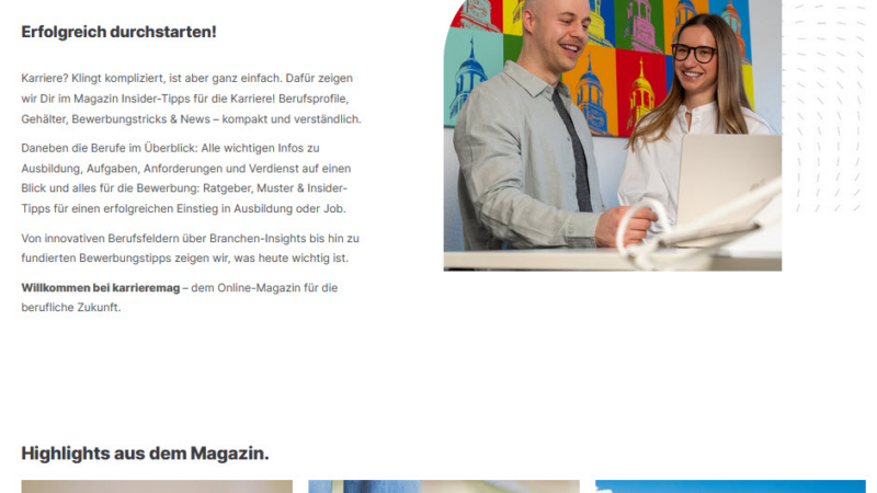 karrieremag – Das Magazin für alle, die Karriere mögen