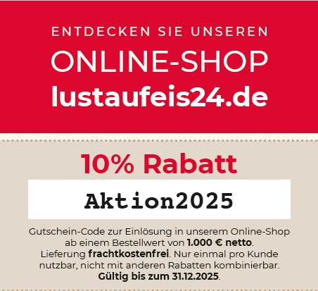 Lust auf Eis GmbH erweitert das Angebot im Onlineshop