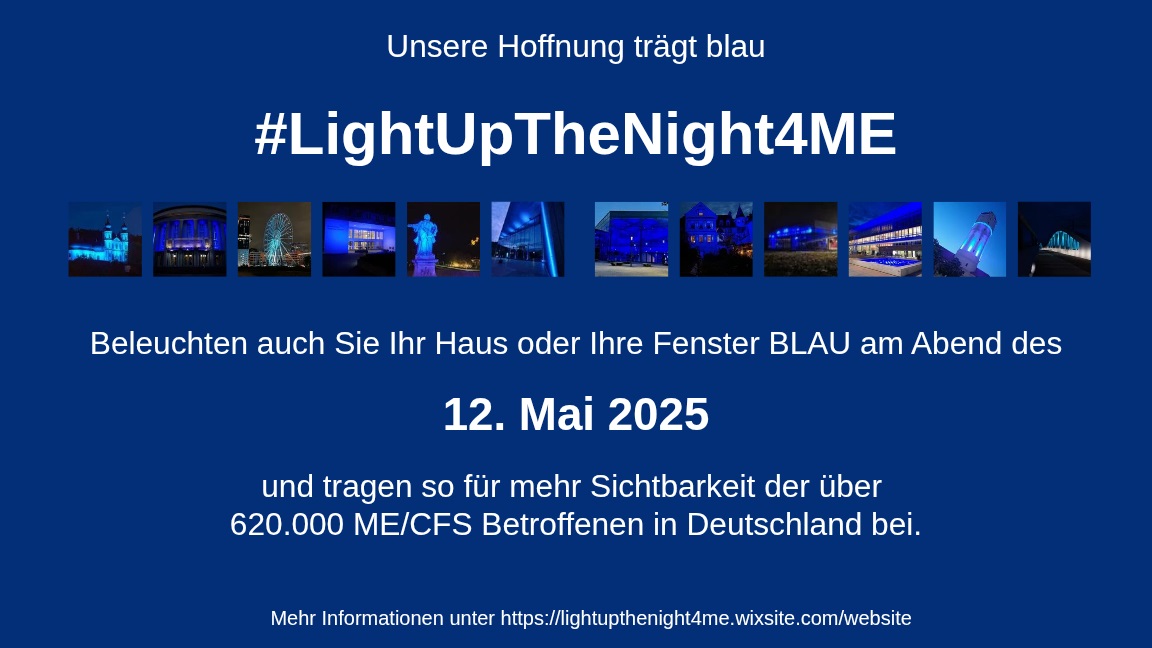 Das ALEXA beteiligt sich am Internationalen ME/CFS-Tag