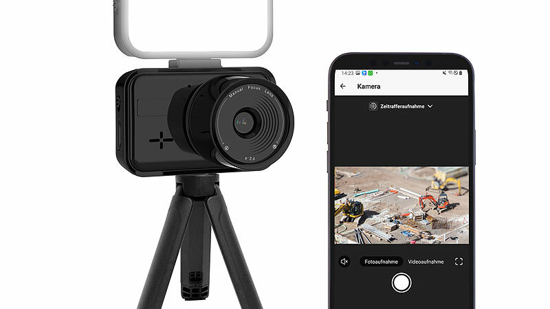 Somikon 4K-WLAN-Zeitrafferkamera DV-220.uhd