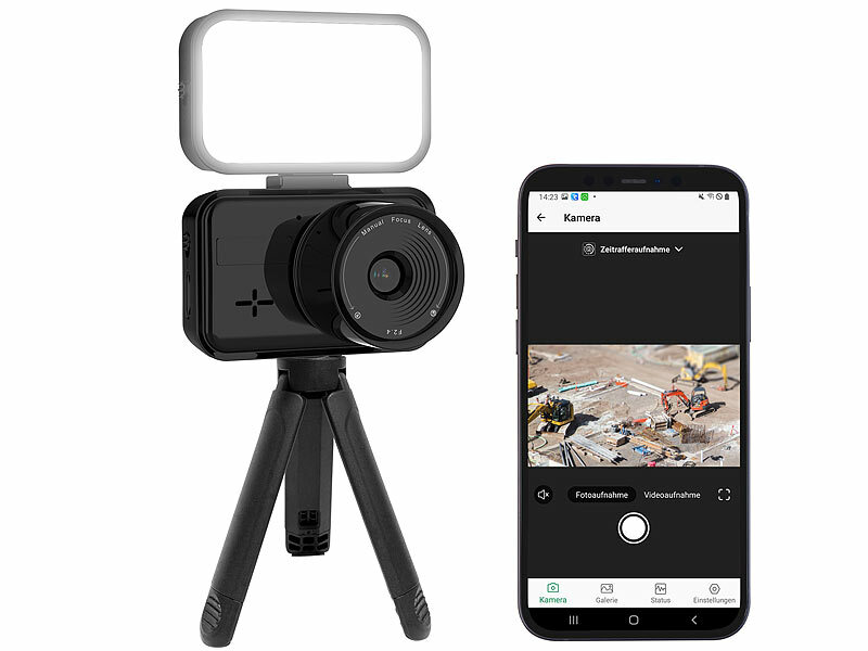 Somikon 4K-WLAN-Zeitrafferkamera DV-220.uhd