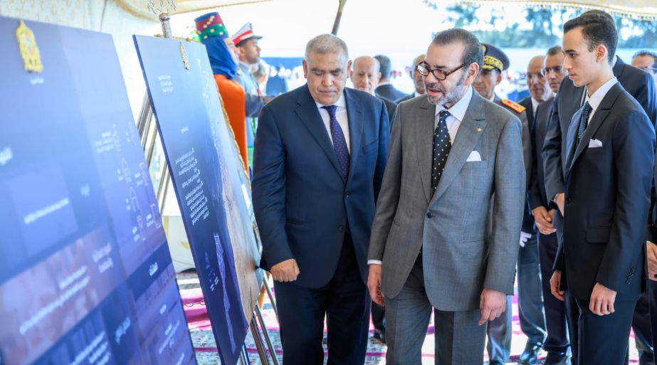 König Mohammed VI. startet den Bau einer Notfallplattform zur Bewältigung von Naturkatastrophen oder Industrieunfällen in der RegionRabat-Salé-Kénitra