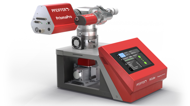 Pfeiffer Vacuum+Fab Solutions präsentiert den neuen HiCube Neo RGA