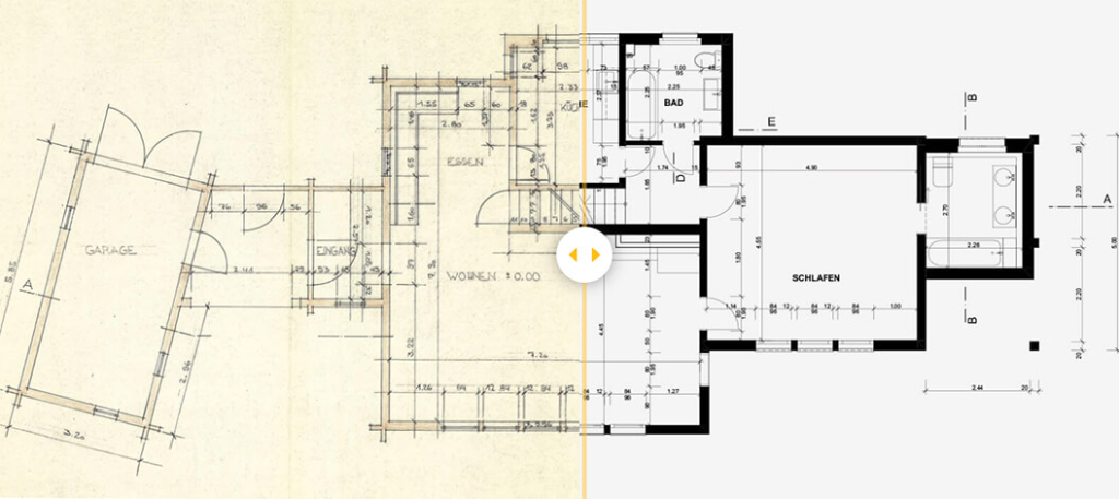 Archify schreitet die Plandigitalisierung voran: Von Papier zu präzisem CAD-ModellArchify schreitet die Plandi