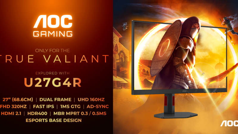 AGON by AOC präsentiert Dual-Frame-Monitor
