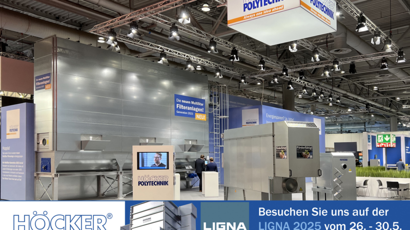 Höcker Polytechnik auf der LIGNA 2025