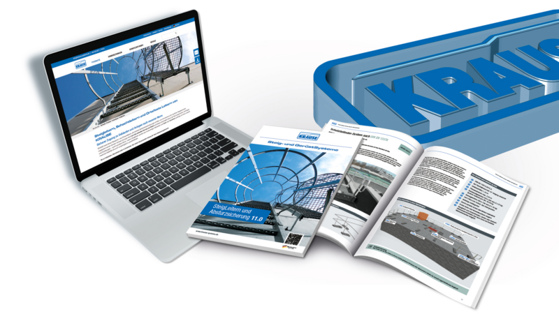 KRAUSE präsentiert: Der neue Katalog „SteigLeitern und Absturzsicherung 11.0“ ist da!
