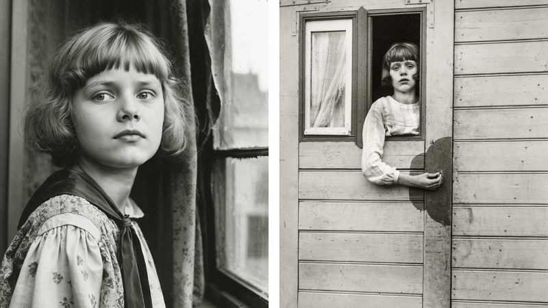 Elena Efeoglou – Realität und Fiktion verschwimmen – August Sander trifft auf KI