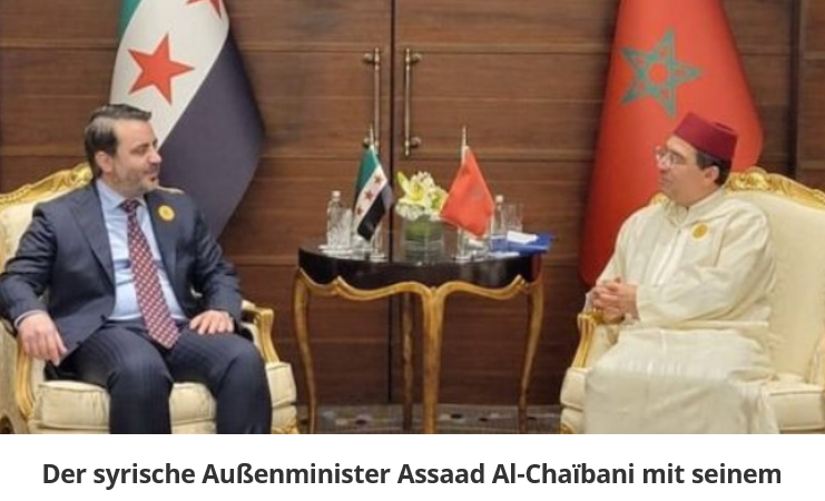 Syrien bedankt sich bei König Mohammed VI. für die Wiedereröffnung der marokkanischen Botschaft in Damaskus