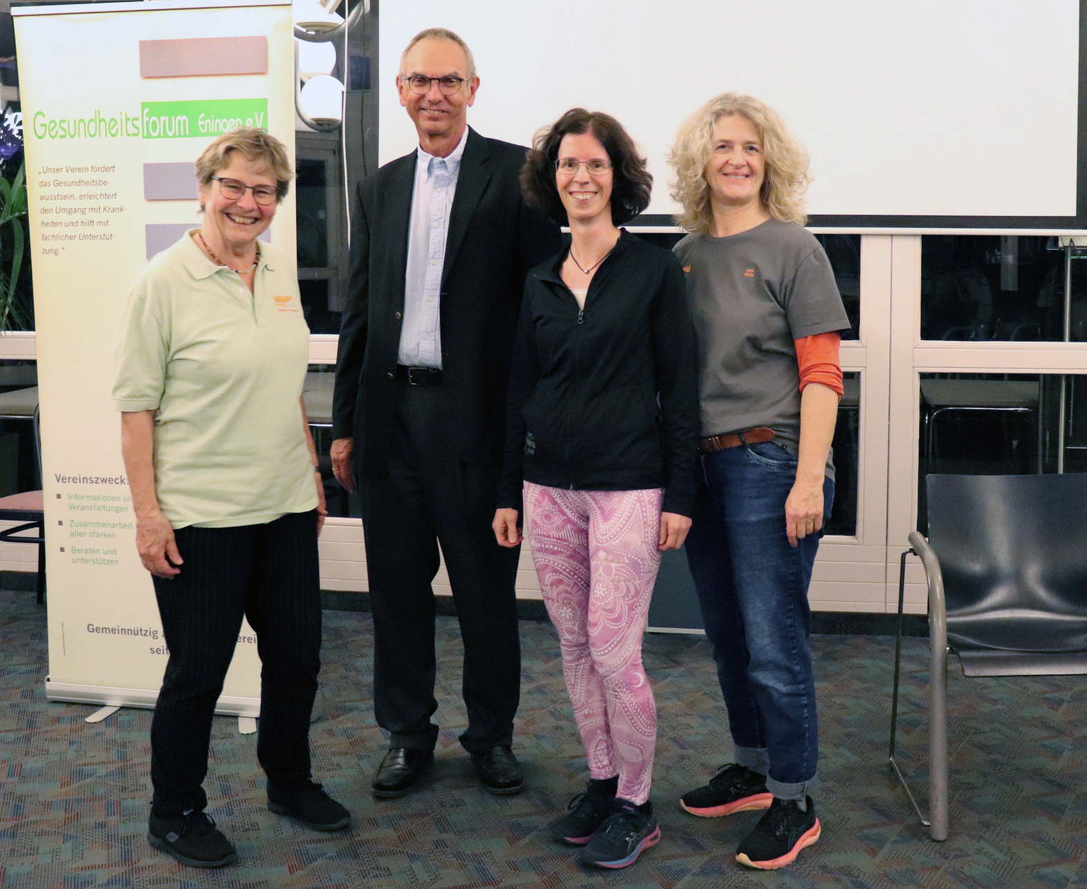 Informationsabend „Ist COPD und Atemnot behandelbar?“ mit ueber 40 interessierten Zuhoerern