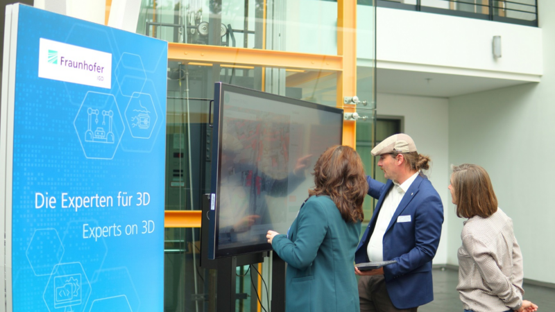 Stadtplanung der Zukunft – Partnerstädte zu Gast am Fraunhofer IGD