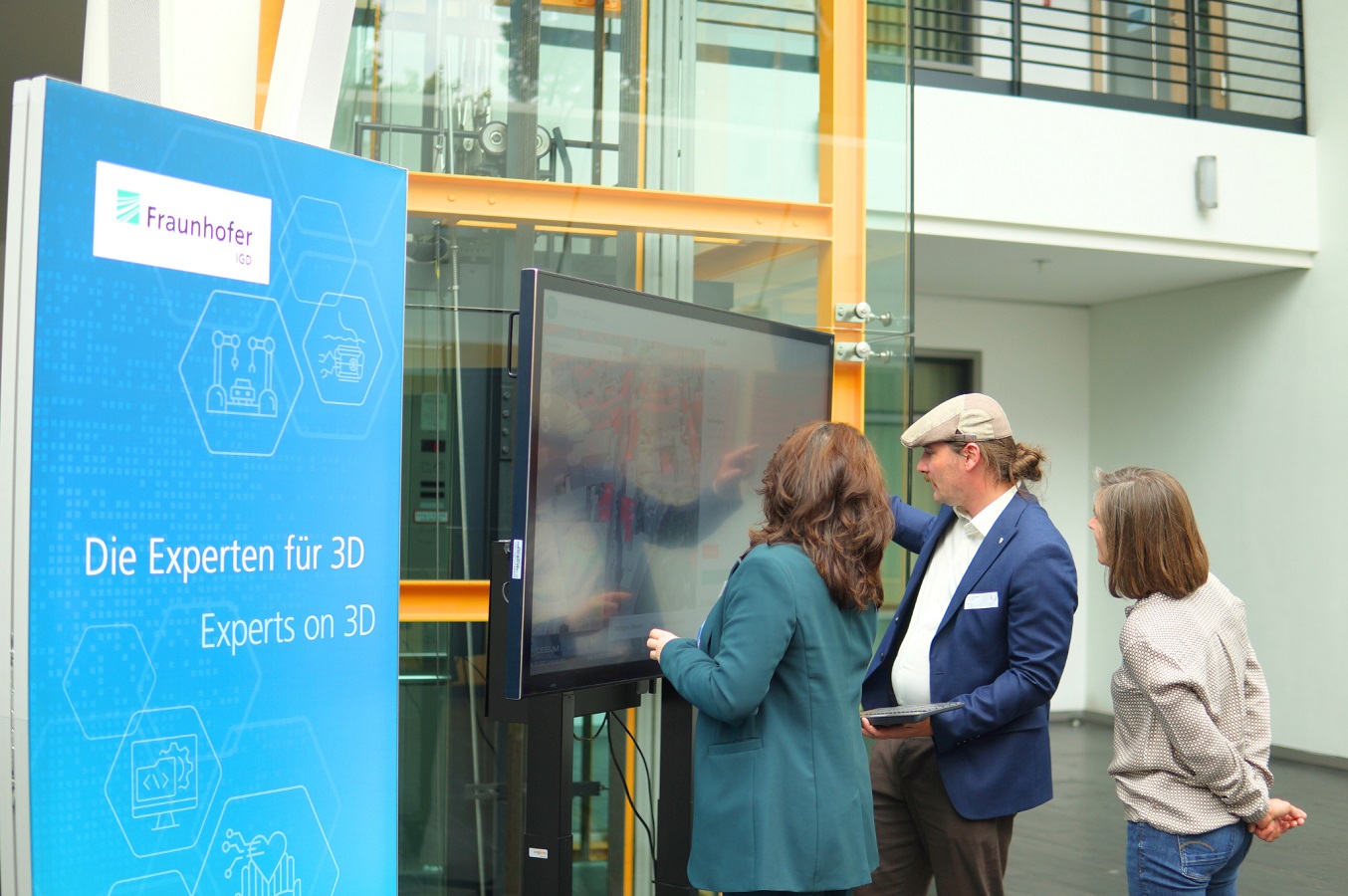 Stadtplanung der Zukunft – Partnerstädte zu Gast am Fraunhofer IGD