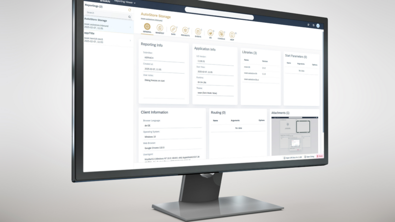 Automatisiertes Fehler-Reporting für SAP Fiori: SWAN UI5 Reporter verfügbar
