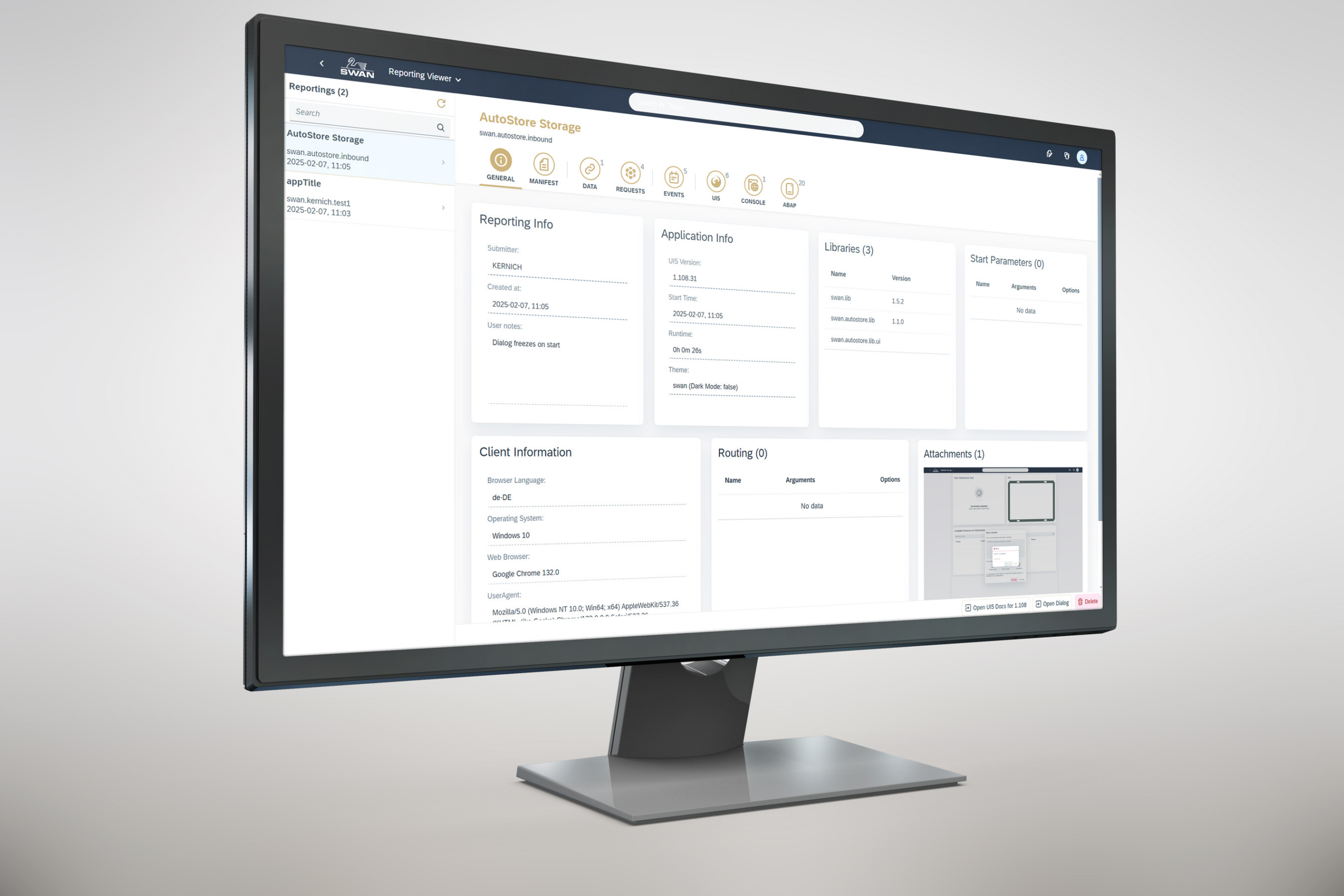 Automatisiertes Fehler-Reporting für SAP Fiori: SWAN UI5 Reporter verfügbar