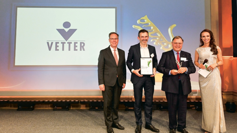 Vetter darf sich erneut Best Managed Company nennen