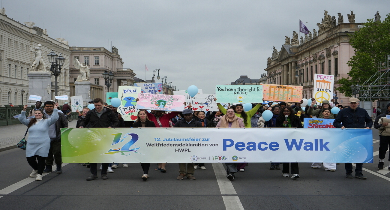 HWPL-Gedenkveranstaltung zur Erklärung des Weltfriedens