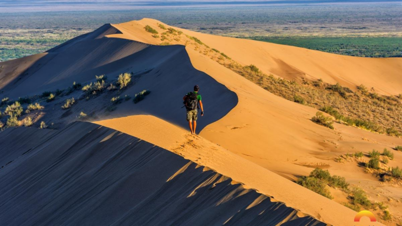 So klingt Natur: Singende Dünen im größten Nationalpark Kasachstans