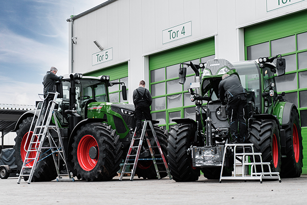 Gut aufgestellt: Wie moderne Steigtechnik den Arbeitsalltag in der Landwirtschaft verändert