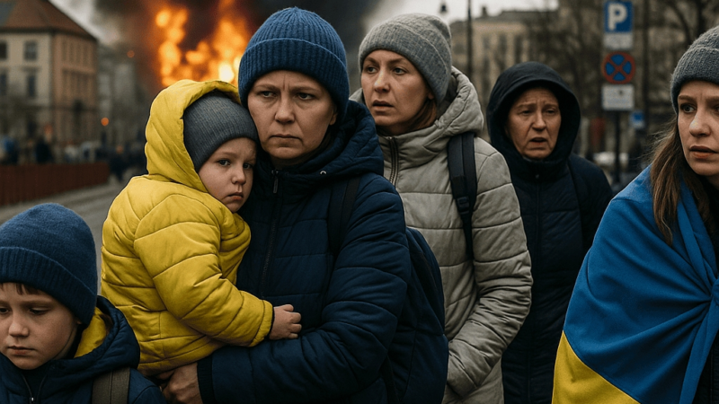 Petition fordert langfristige Lösung für Ukrainer in der EU