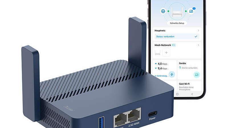 7links Dualband-WiFi-6-Reiserouter WLR-500.vpn