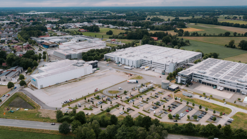 Arvato erweitert Logistikcampus in Harsewinkel