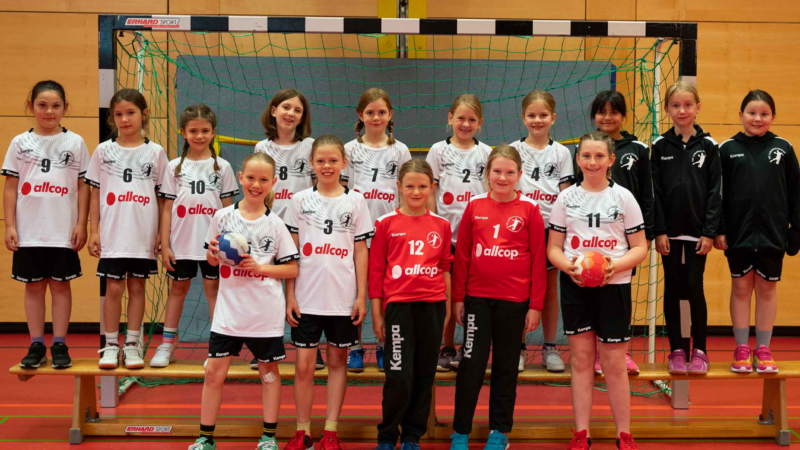 Trikotsponsoring für die E-Jugend der HSG Lindenberg