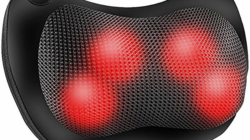 newgen medicals Shiatsu-Massagekissen mit Wärmefunktion