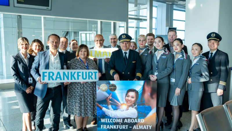 Nonstop von Frankfurt nach Almaty: Air Astana startet neue Verbindung in die größte Stadt Kasachstans