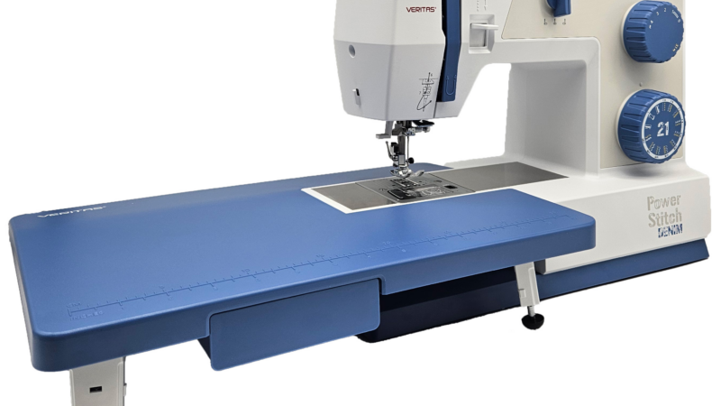 NEU: Nähmaschine für robuste Stoffe – VERITAS Power Stitch 21 Denim