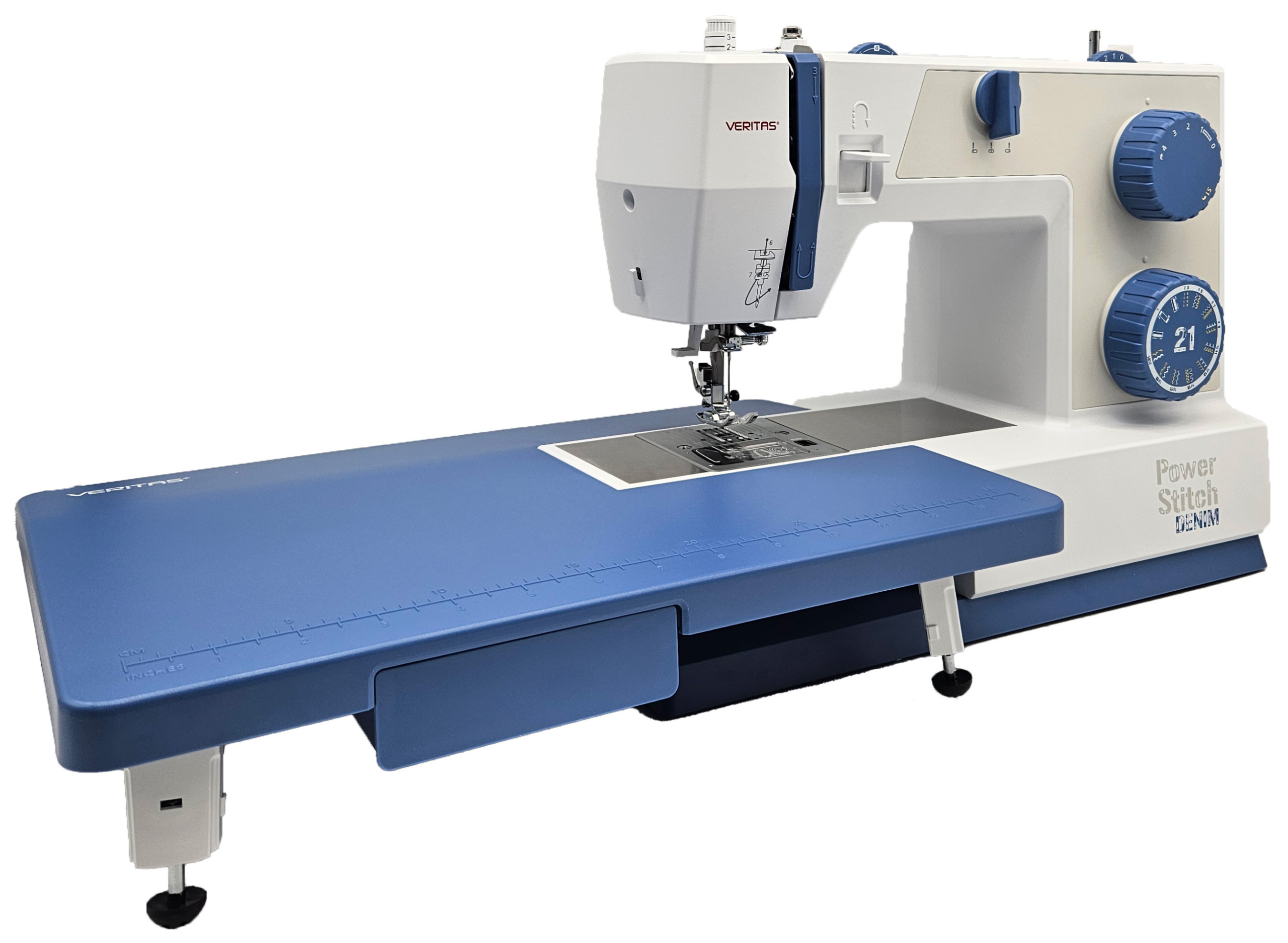 NEU: Nähmaschine für robuste Stoffe – VERITAS Power Stitch 21 Denim