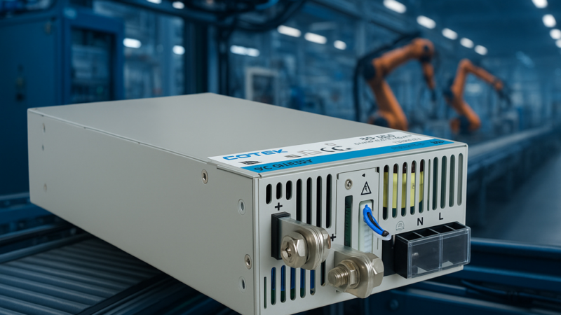 BURGER ENGINEERING schließt mit neuem COTEK Netzteil technologische Lücke bei industriellen Anwendungen