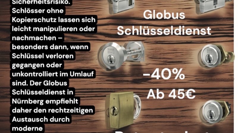 Mehr Sicherheit durch moderne Schließsysteme