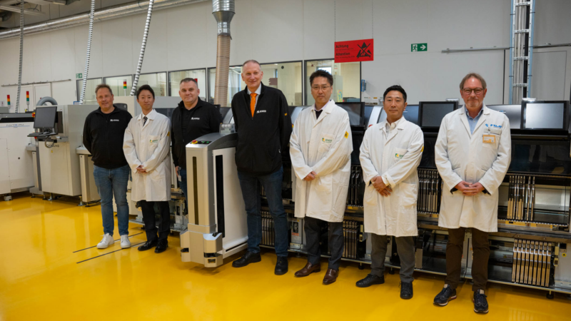 Automatisierungsschub bei Bender: Bestückungslösungen von FUJI steigern SMT-Kapazität um 30 Prozent