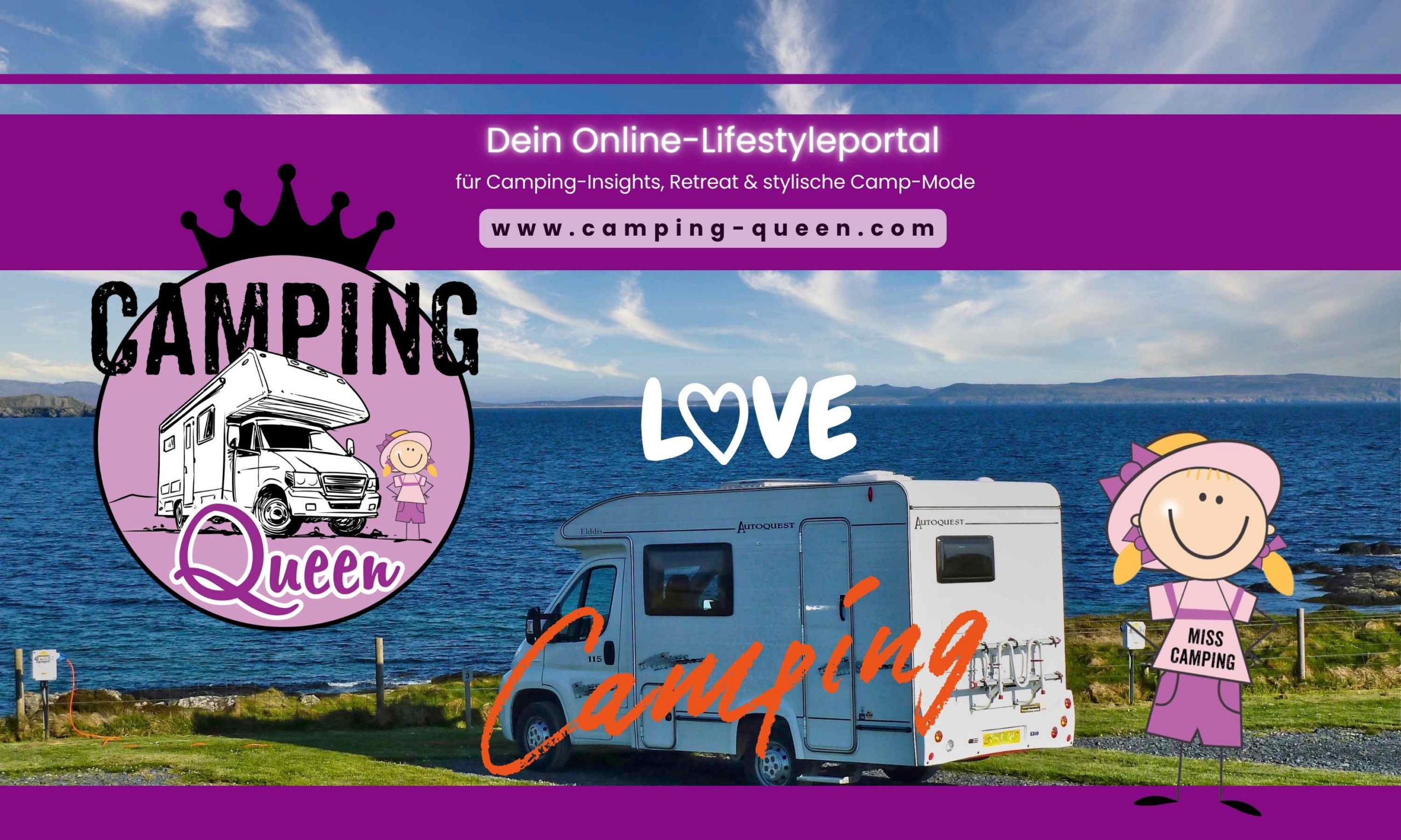Camping Queen – Neues Lifestyleportal für Camper