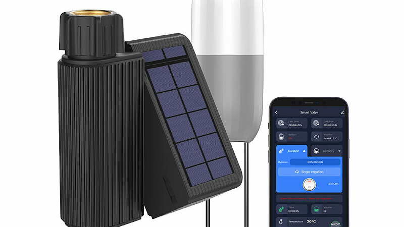 Royal Gardineer WLAN-Bewässerungscomputer BWC-620.app & Bodenfeuchtigkeitssensor
