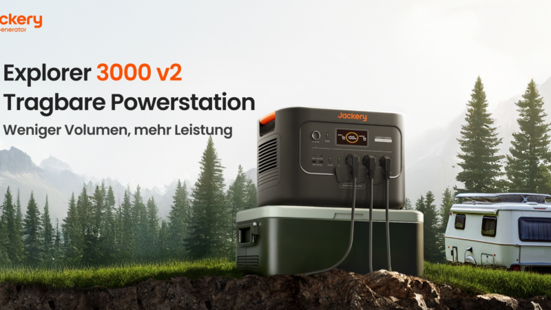 Leichteste 3-kWh-Powerstation: Jackery Explorer 3000 v2