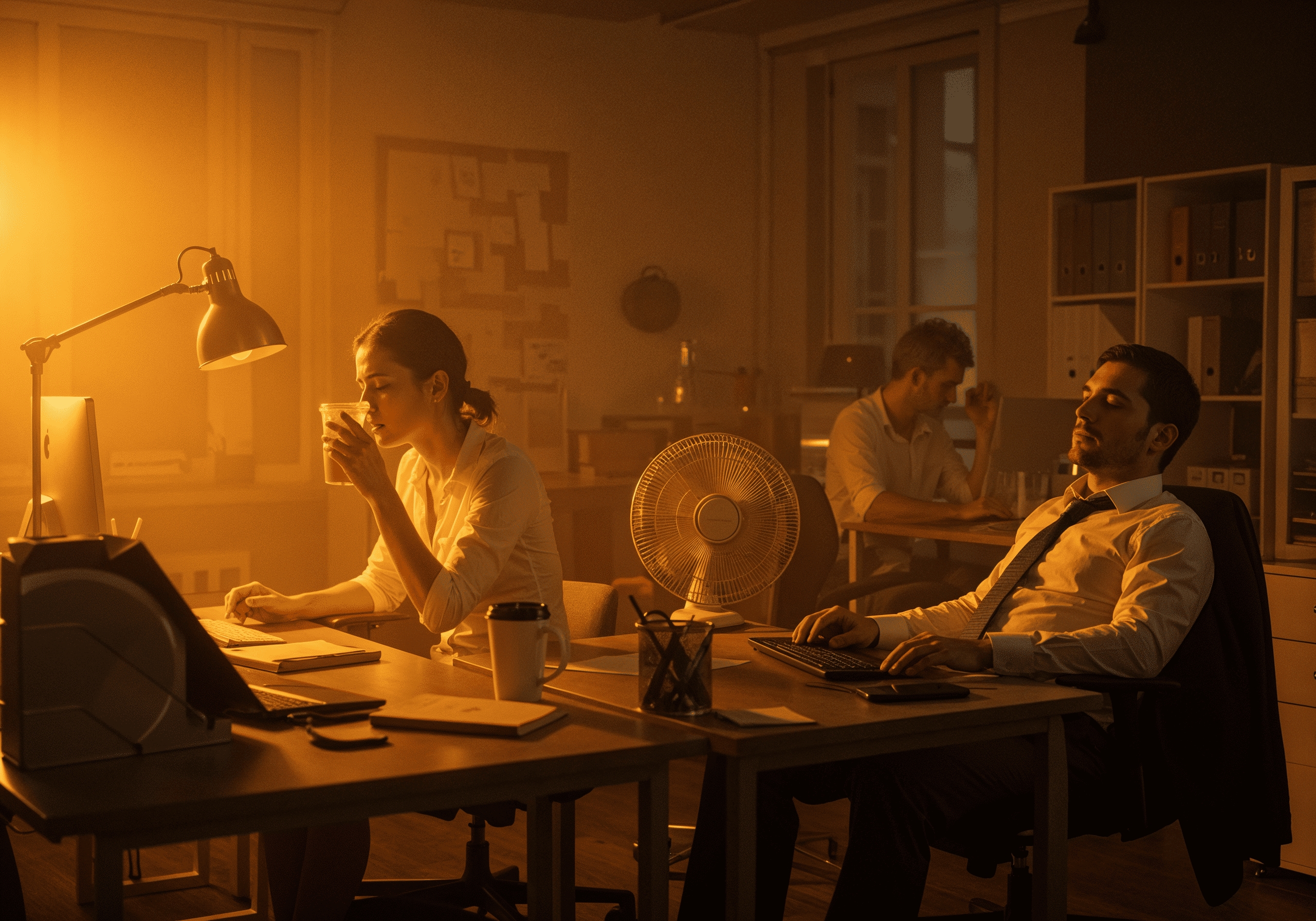 Hitzefalle Büro – wenn Arbeit unerträglich wird!