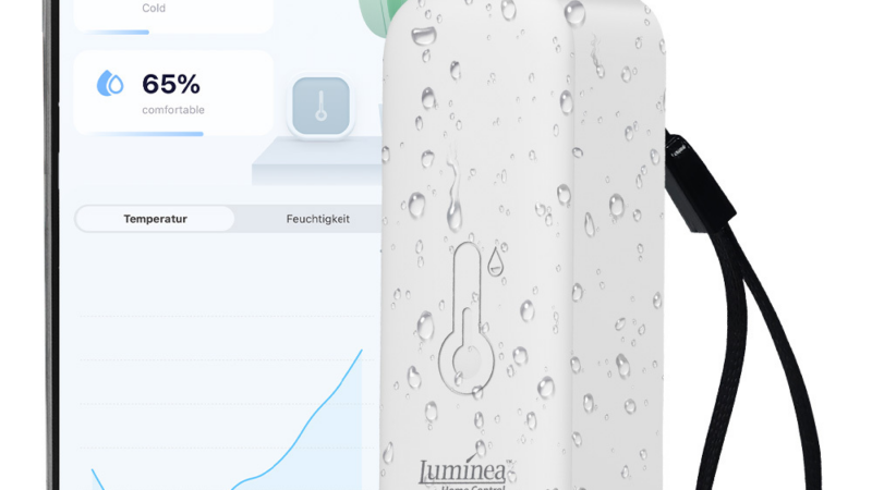 Luminea Home Control Thermometer & Hygrometer, BT5, App
