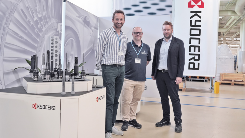 EuroSkills 2025: Kyocera Hauptsponsor CNC-Fräswettbewerb