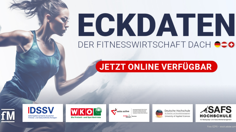 Historische DACH-Studie veröffentlicht: Fitnessbranche im deutschsprachigen Raum auf Wachstumskurs