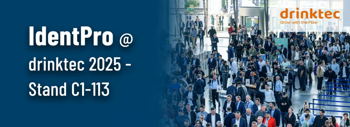IdentPro auf der drinktec 2025 – Stand: C1-113