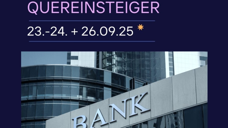 Banking für Berater und Quereinsteiger – Online-Seminar