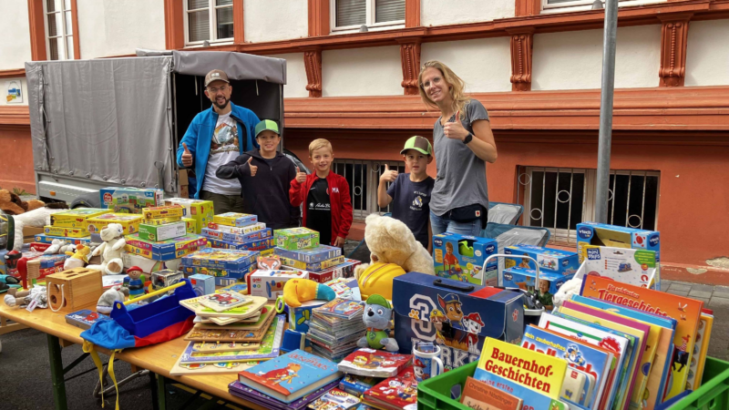 Kindertag 2025 in Weilburg mit Kinderflohmarkt
