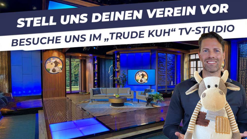 Vereine im Rampenlicht: Jetzt Interview im TV-Studio sichern