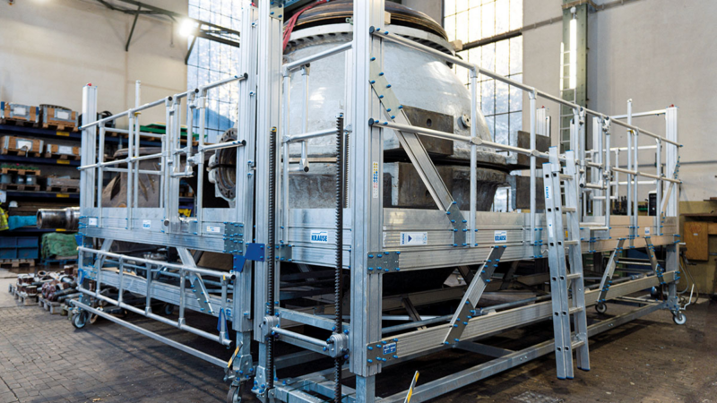 KRAUSE – Sichere Wartung unter Hochdruck …