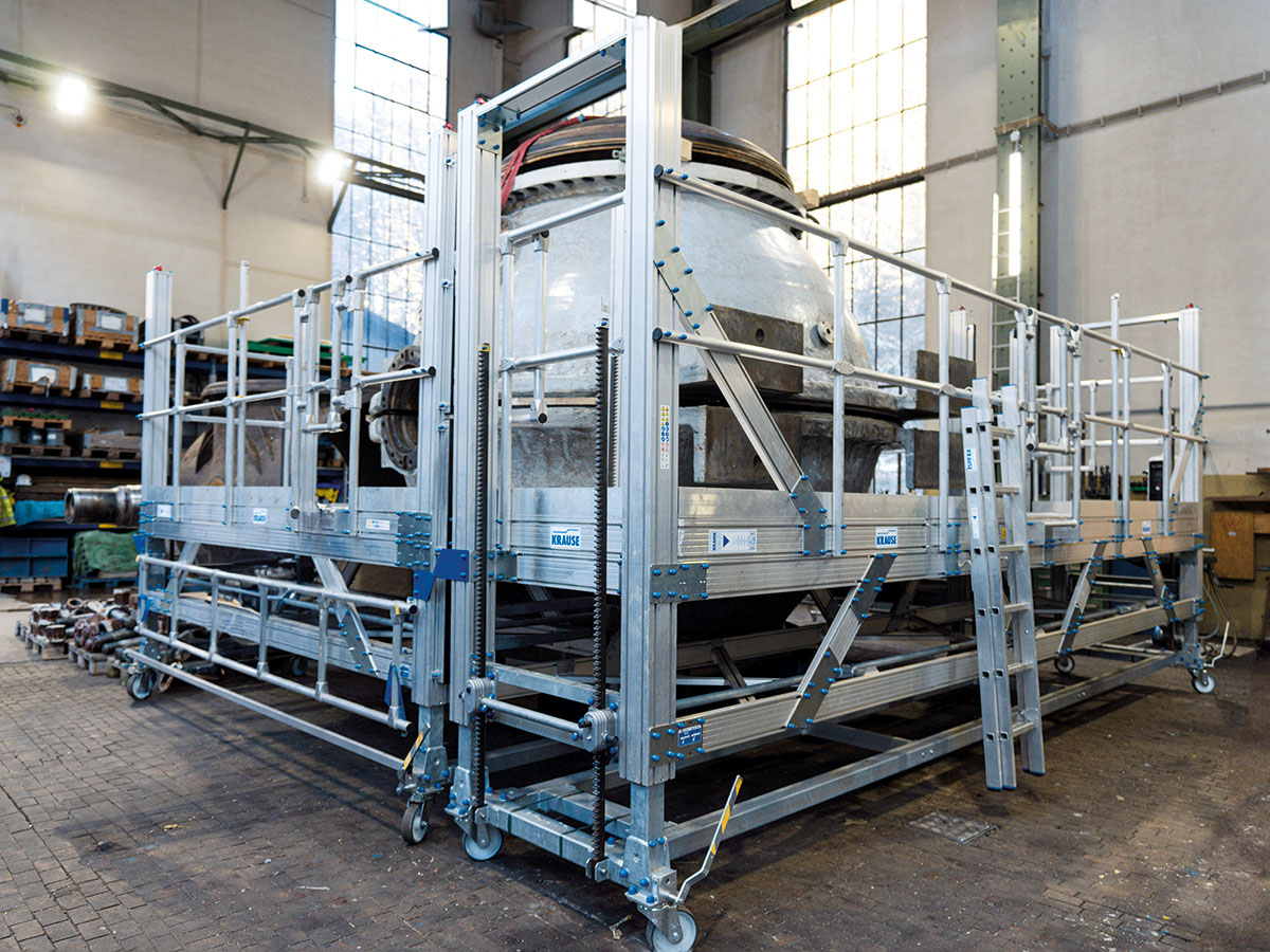 KRAUSE – Sichere Wartung unter Hochdruck …