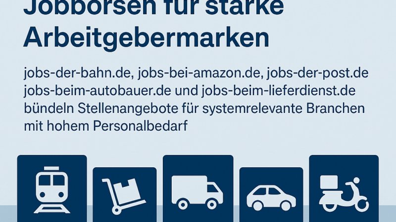 Jobportale für Industrie & Logistik – 1A-Spezialportale