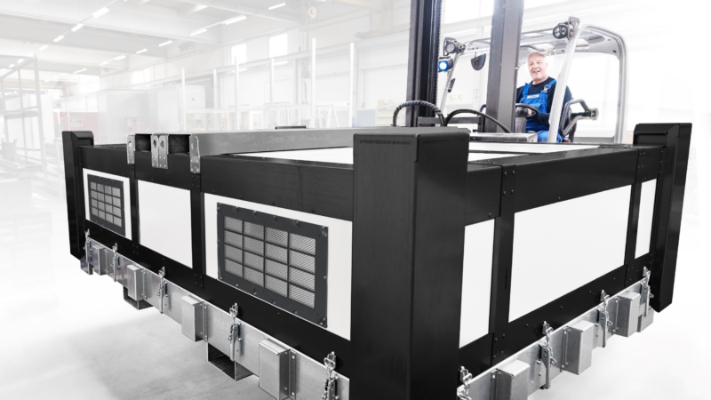 Sicher verpackt: DENIOS präsentiert neue Transportbox für Lithium-Batterien
