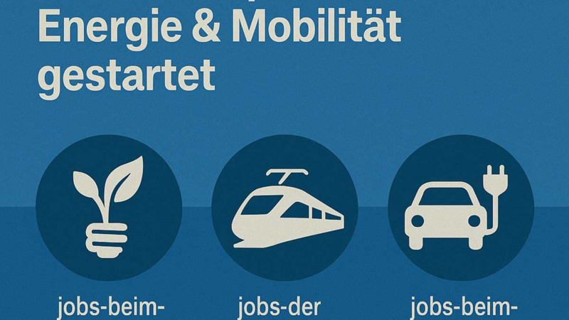 Neue Jobportale für Energie, Bahn & Auto starten jetzt