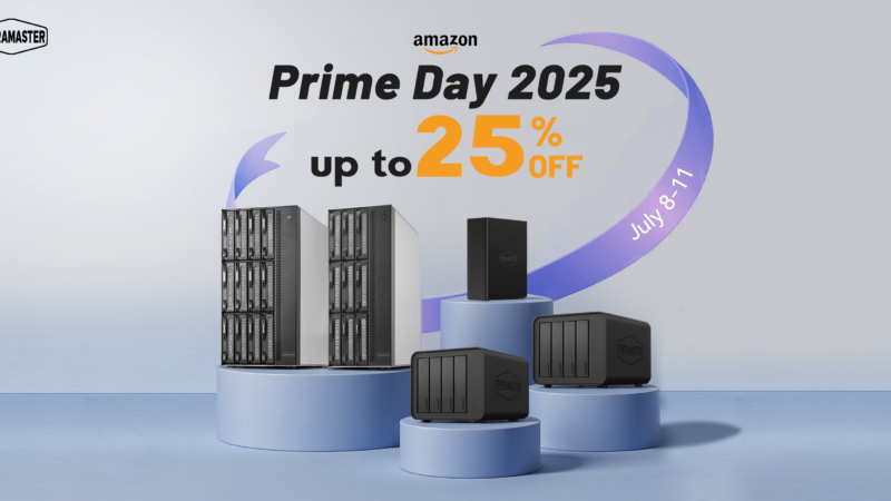 Amazon Prime Day 2025: TerraMaster bietet bis zu 25% Rabatt auf verschiedene Speicherlösungen
